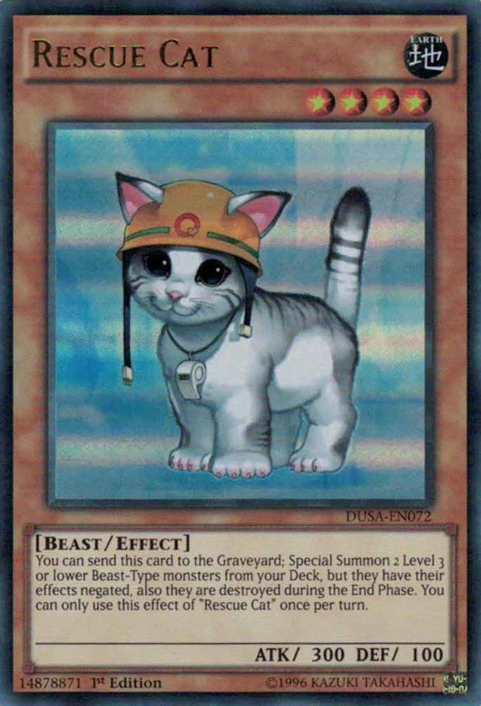 Rescue Cat [DUSA-EN072] Ultra Rare | Pegasus Games WI