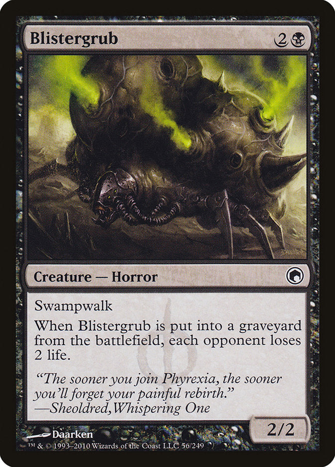 Blistergrub [Scars of Mirrodin] | Pegasus Games WI