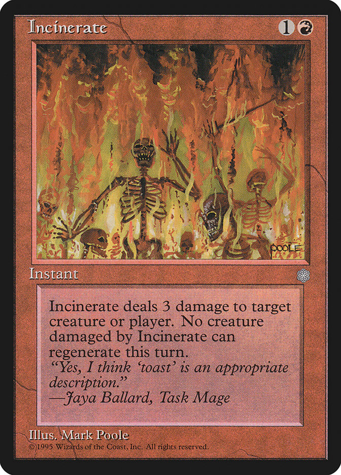 Incinerate [Ice Age] | Pegasus Games WI