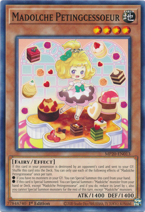 Madolche Petingcessoeur [MP20-EN013] Common | Pegasus Games WI