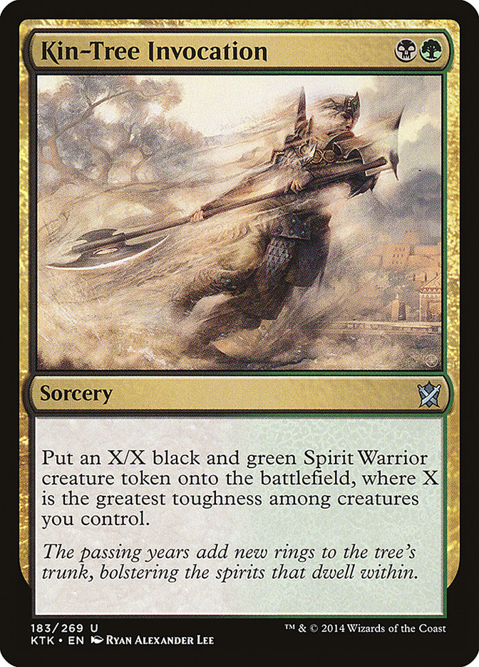 Kin-Tree Invocation [Khans of Tarkir] | Pegasus Games WI