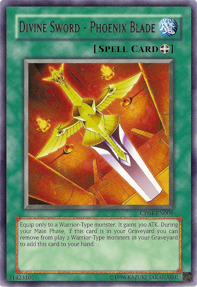 Divine Sword - Phoenix Blade [CP04-EN008] Rare | Pegasus Games WI