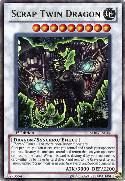 Scrap Twin Dragon [STBL-EN044] Ultra Rare | Pegasus Games WI