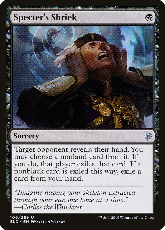 Specter's Shriek [Throne of Eldraine] | Pegasus Games WI