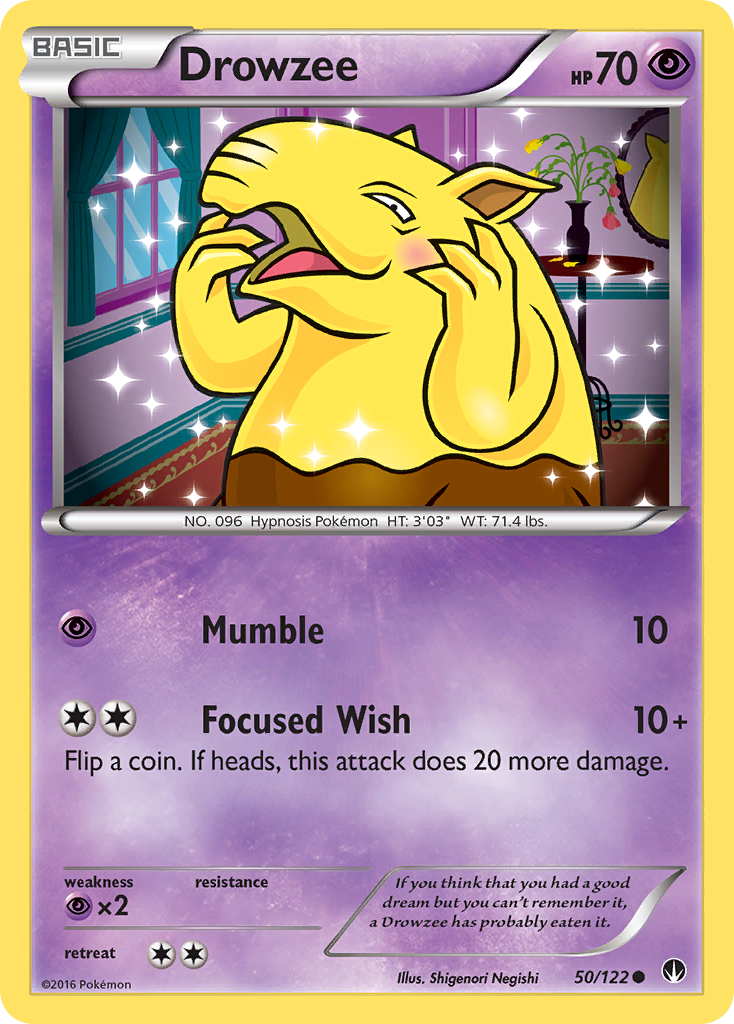 Drowzee (50/122) [XY: BREAKpoint] | Pegasus Games WI