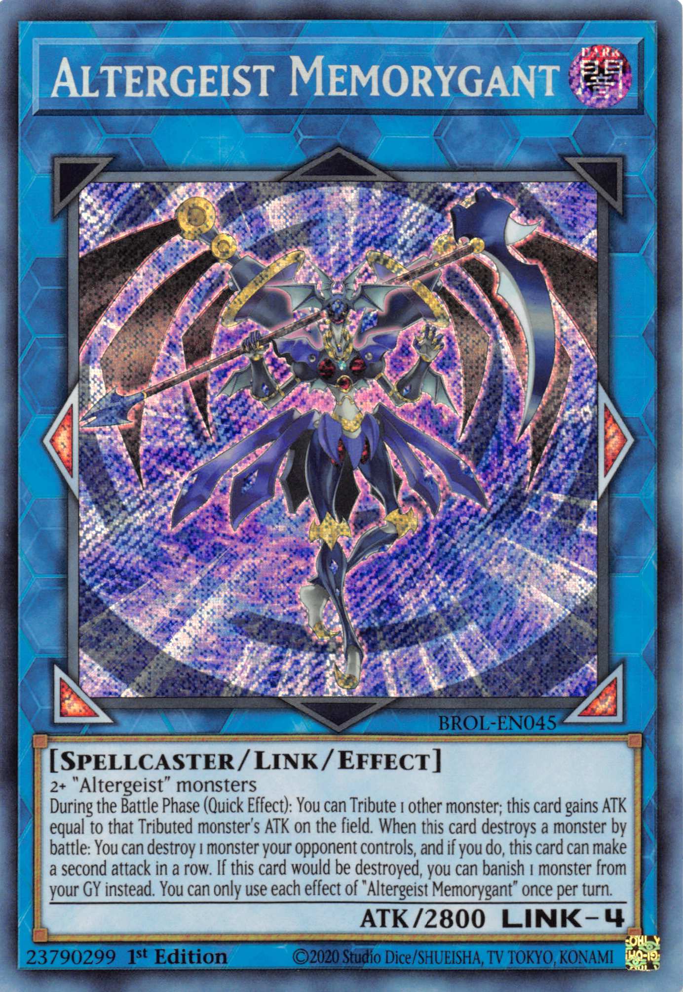 Altergeist Memorygant [BROL-EN045] Secret Rare | Pegasus Games WI