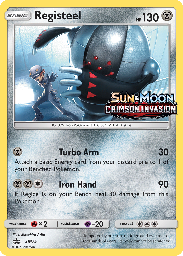 Registeel (SM75) [Sun & Moon: Black Star Promos] | Pegasus Games WI