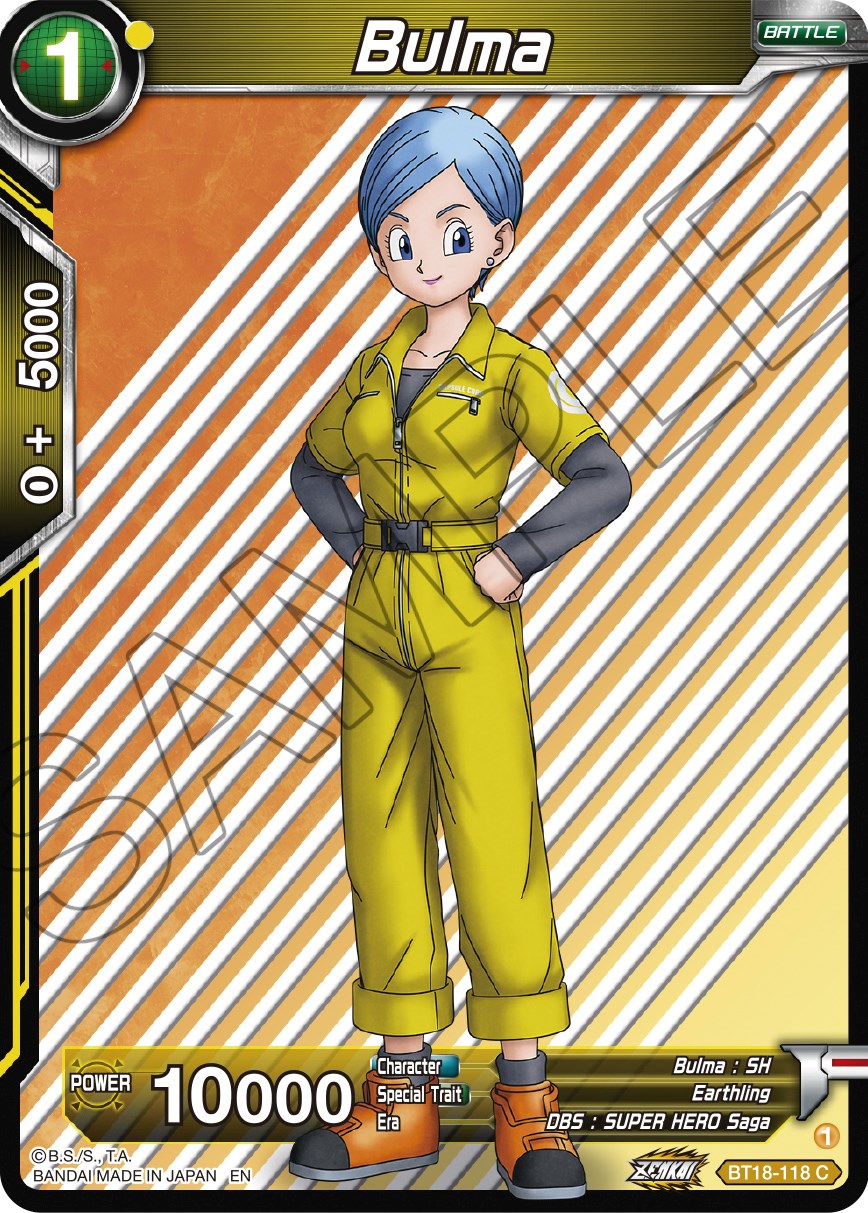 Bulma (BT18-118) [Dawn of the Z-Legends] | Pegasus Games WI