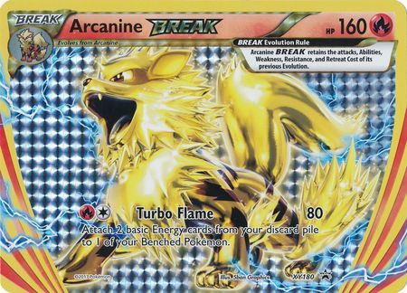 Arcanine BREAK (XY180) (Jumbo Card) [XY: Black Star Promos] | Pegasus Games WI
