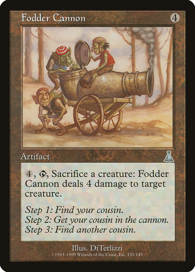 Fodder Cannon [Urza's Destiny] | Pegasus Games WI