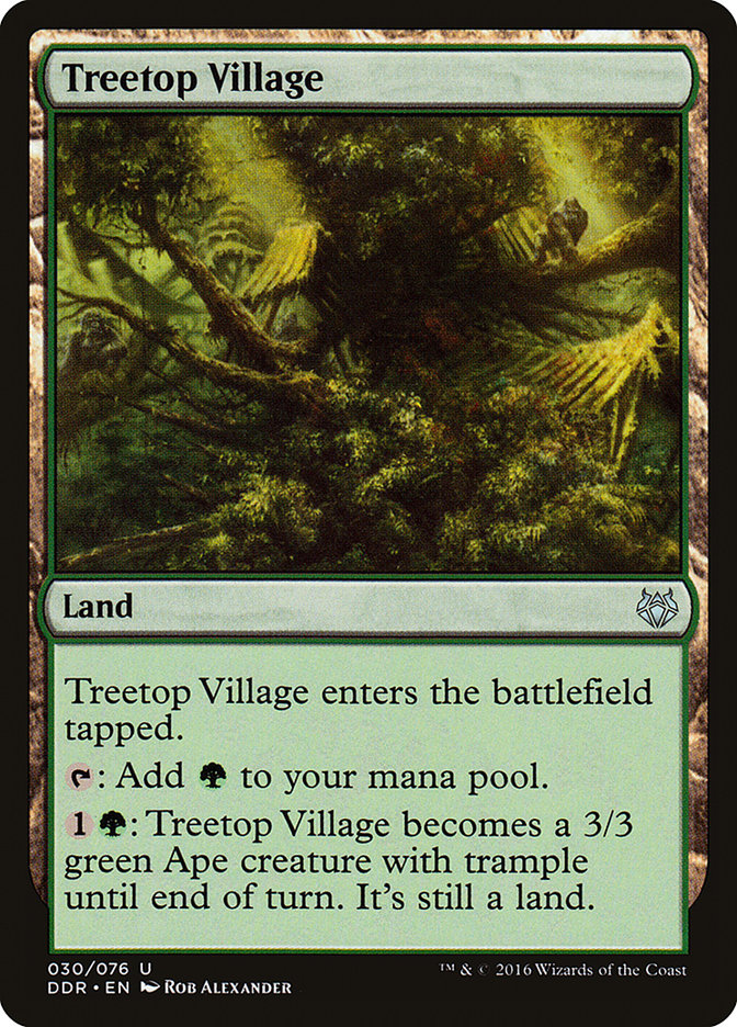 Treetop Village [Duel Decks: Nissa vs. Ob Nixilis] | Pegasus Games WI