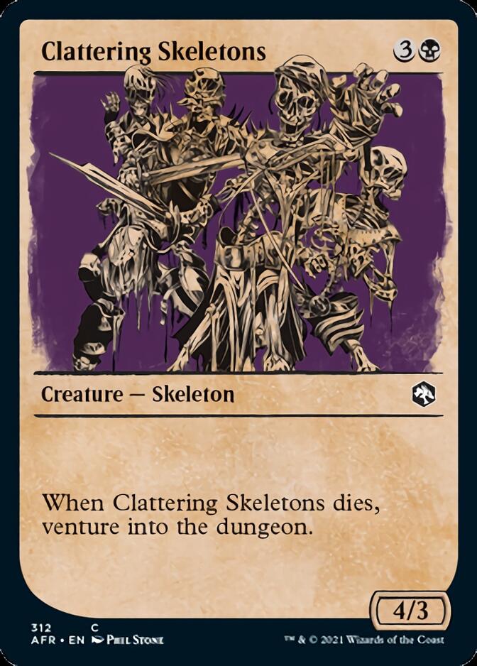 Clattering Skeletons (Showcase) [Dungeons & Dragons: Adventures in the Forgotten Realms] | Pegasus Games WI