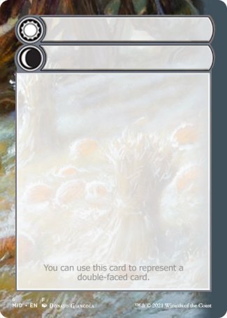 Helper Card (6/9) [Innistrad: Midnight Hunt Tokens] | Pegasus Games WI