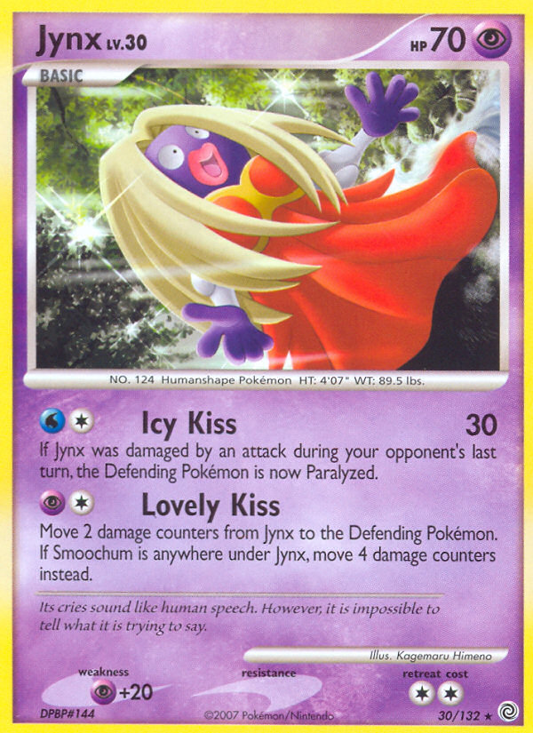 Jynx (30/132) [Diamond & Pearl: Secret Wonders] | Pegasus Games WI