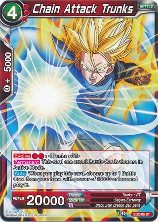 Chain Attack Trunks (Starter Deck - The Extreme Evolution) [SD2-05] | Pegasus Games WI