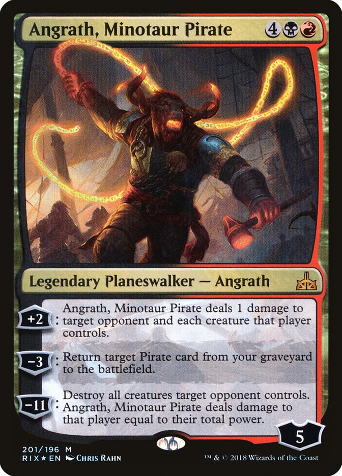 Angrath, Minotaur Pirate [Rivals of Ixalan] | Pegasus Games WI