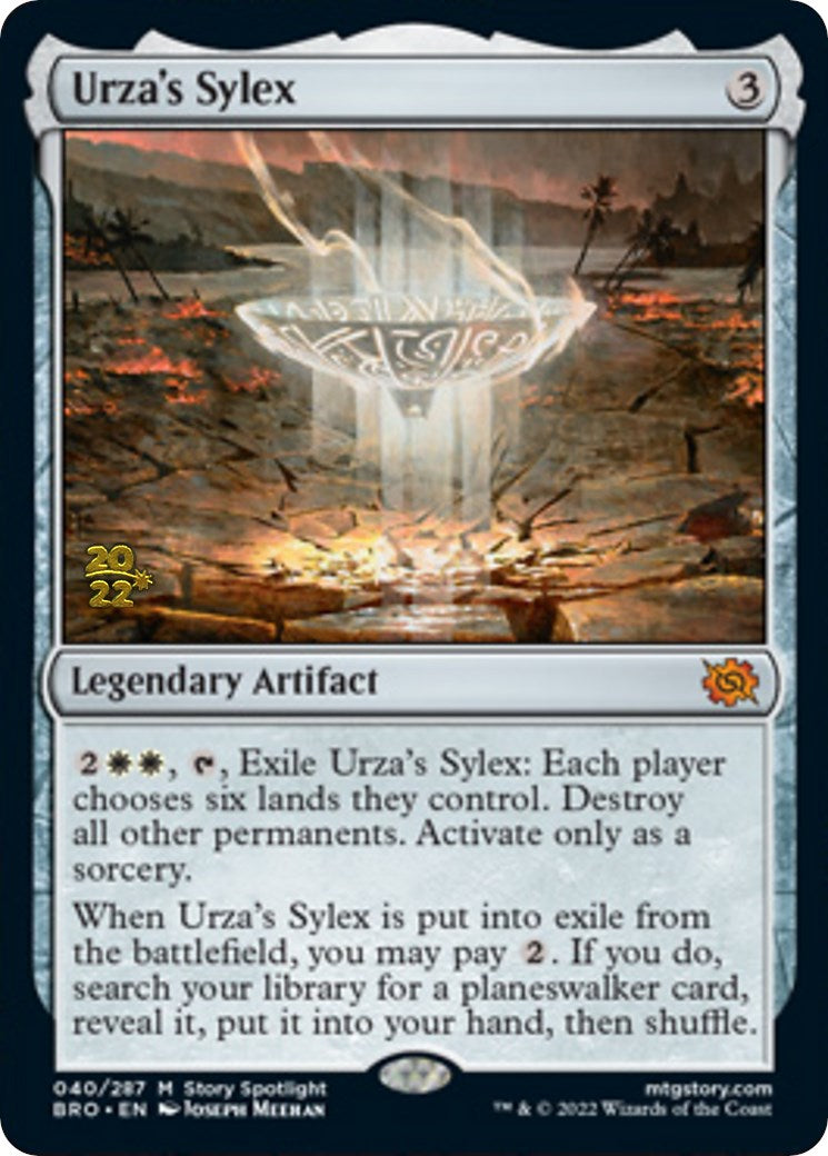 Urza's Sylex [The Brothers' War Prerelease Promos] | Pegasus Games WI