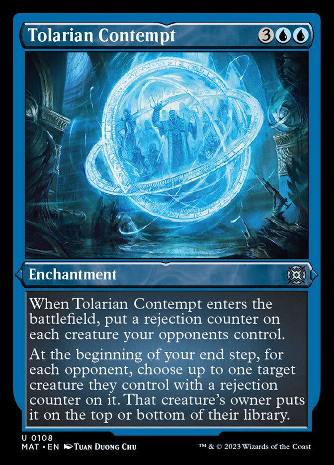 Tolarian Contempt (Foil Etched) [March of the Machine: The Aftermath] | Pegasus Games WI