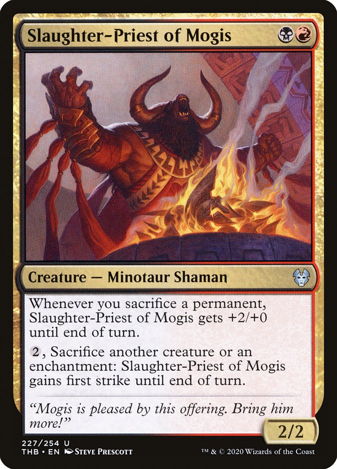 Slaughter-Priest of Mogis [Theros Beyond Death] | Pegasus Games WI