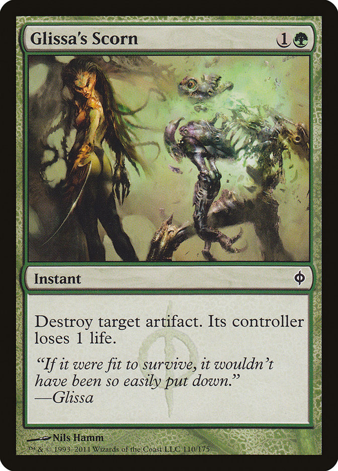 Glissa's Scorn [New Phyrexia] | Pegasus Games WI
