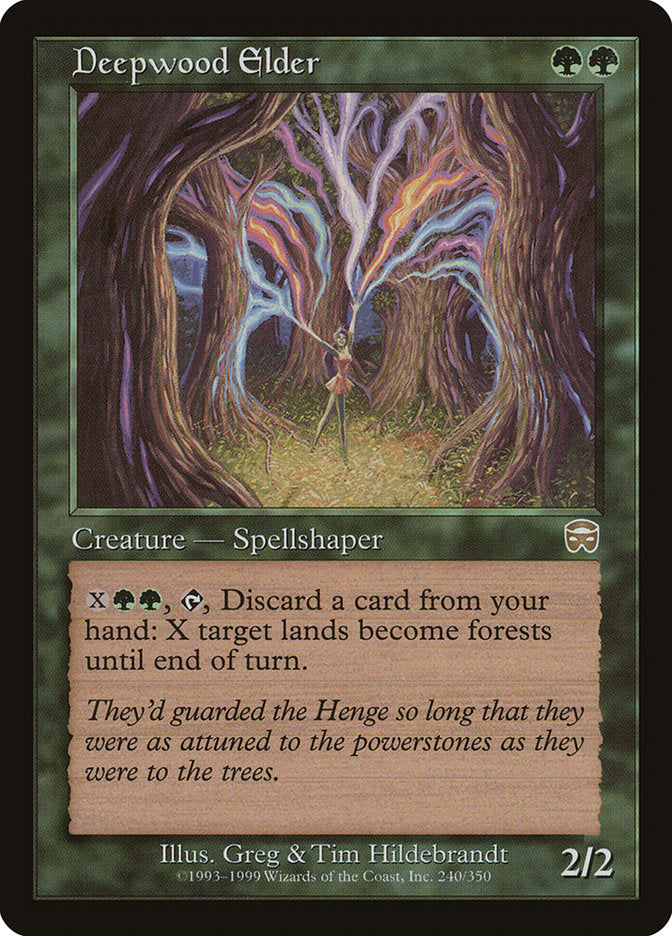 Deepwood Elder [Mercadian Masques] | Pegasus Games WI