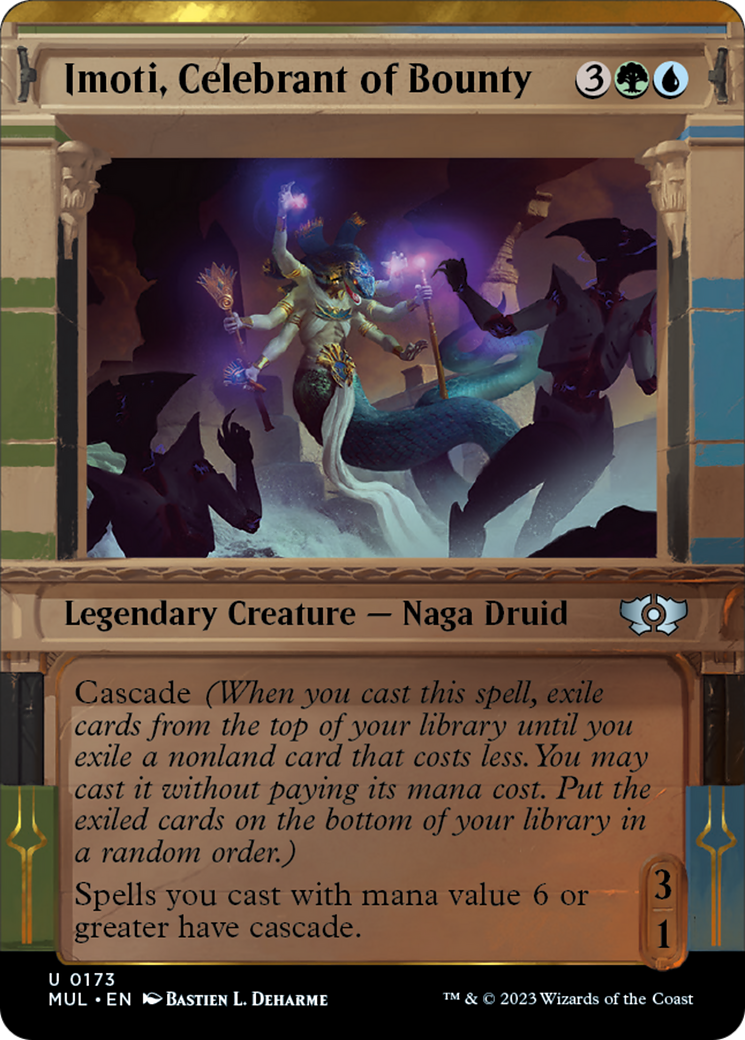 Imoti, Celebrant of Bounty (Halo Foil) [Multiverse Legends] | Pegasus Games WI