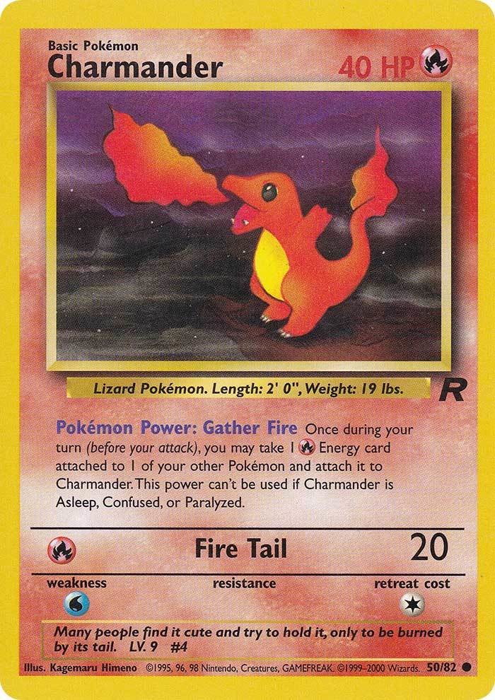 Charmander (50/82) [Team Rocket Unlimited] | Pegasus Games WI