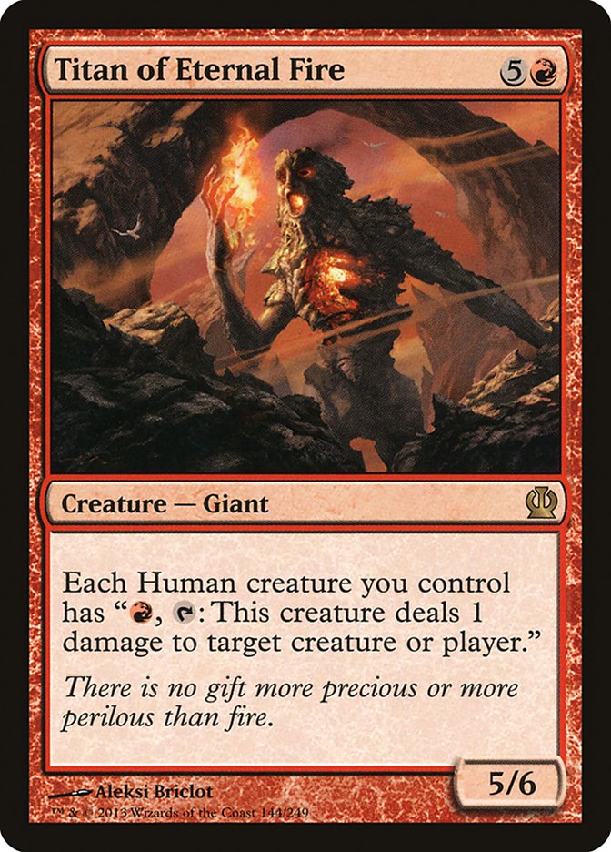 Titan of Eternal Fire [Theros] | Pegasus Games WI