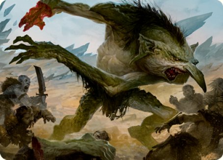 Troll Art Card [Dungeons & Dragons: Adventures in the Forgotten Realms Art Series] | Pegasus Games WI