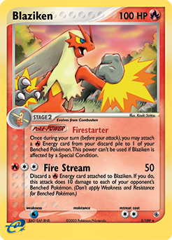 Blaziken (3/109) [EX: Battle Stadium] | Pegasus Games WI