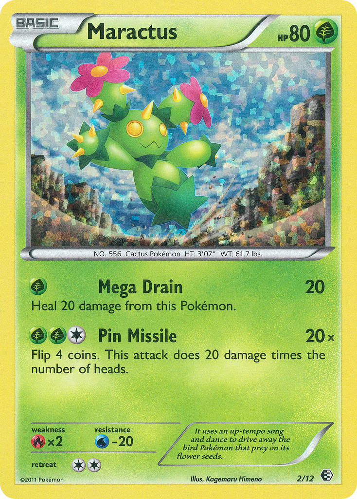 Maractus (2/12) [McDonald's Promos: 2011 Collection] | Pegasus Games WI