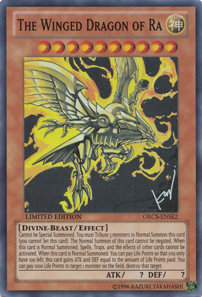 The Winged Dragon of Ra [ORCS-ENSE2] Super Rare | Pegasus Games WI