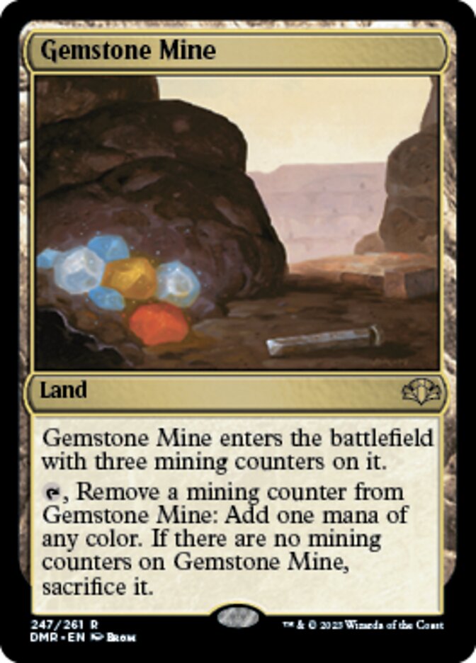Gemstone Mine [Dominaria Remastered] | Pegasus Games WI