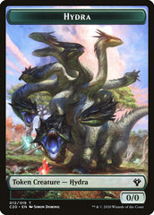 Beast (010) // Hydra Double-Sided Token [Commander 2020 Tokens] | Pegasus Games WI
