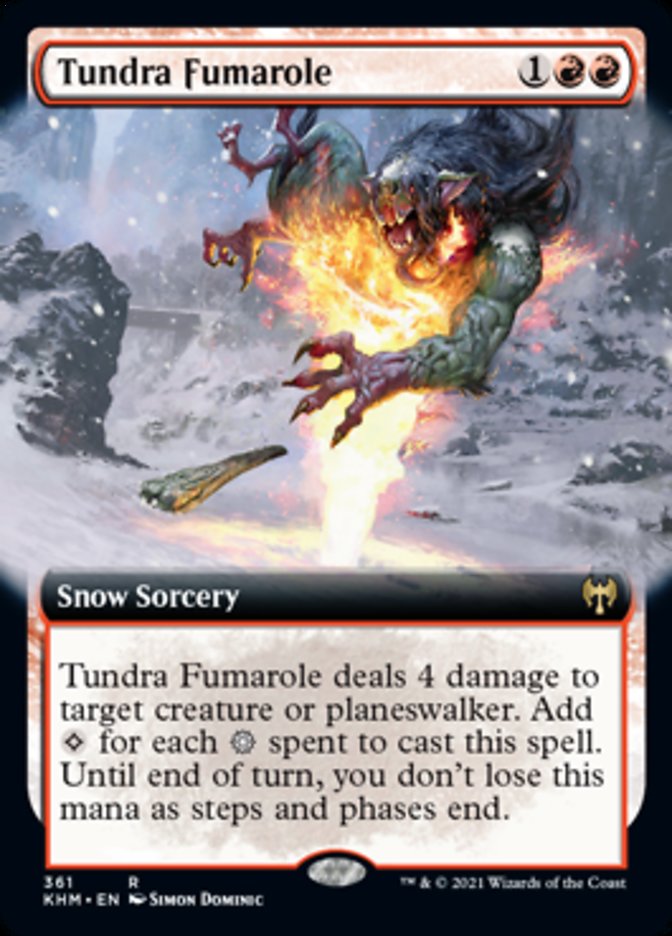 Tundra Fumarole (Extended Art) [Kaldheim] | Pegasus Games WI