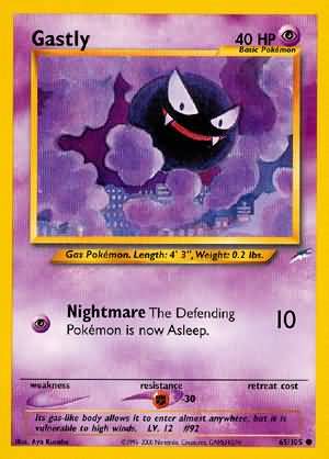 Gastly (65/105) [Neo Destiny Unlimited] | Pegasus Games WI