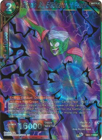 Piccolo Jr., Eradicator of Peace [DB3-115] | Pegasus Games WI
