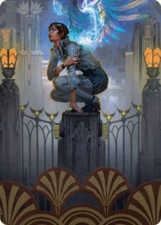 Giada, Font of Hope 2 Art Card [Streets of New Capenna Art Series] | Pegasus Games WI