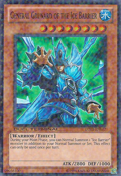 General Grunard of the Ice Barrier [DT03-EN077] Super Rare | Pegasus Games WI