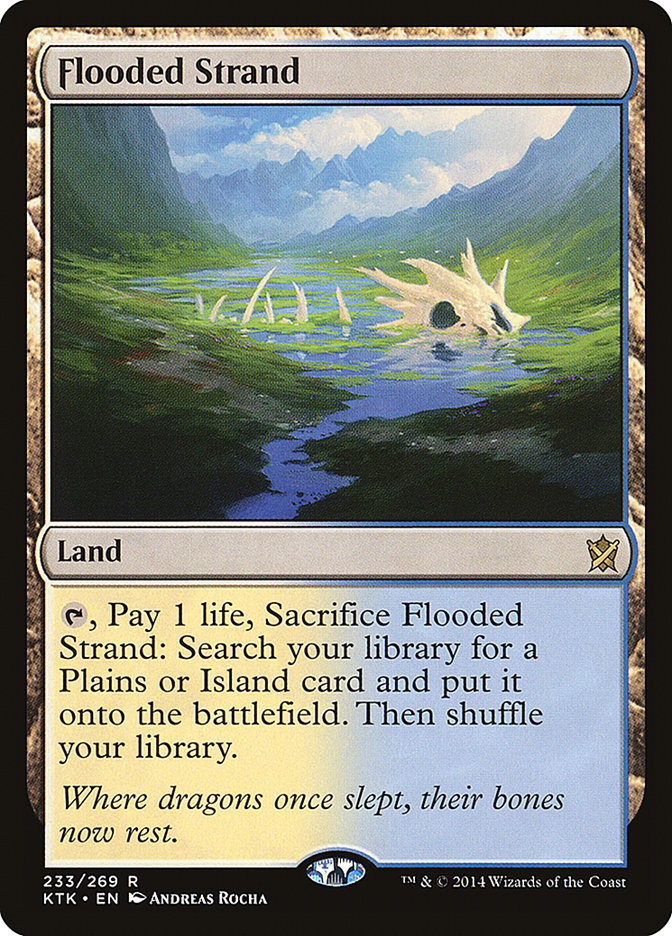 Flooded Strand [Khans of Tarkir] | Pegasus Games WI