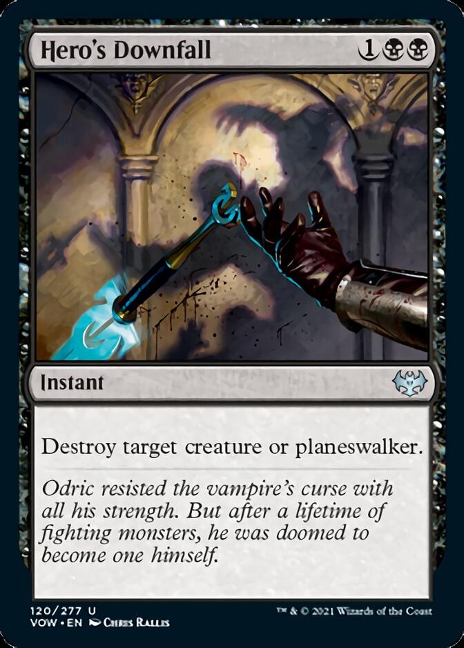 Hero's Downfall [Innistrad: Crimson Vow] | Pegasus Games WI