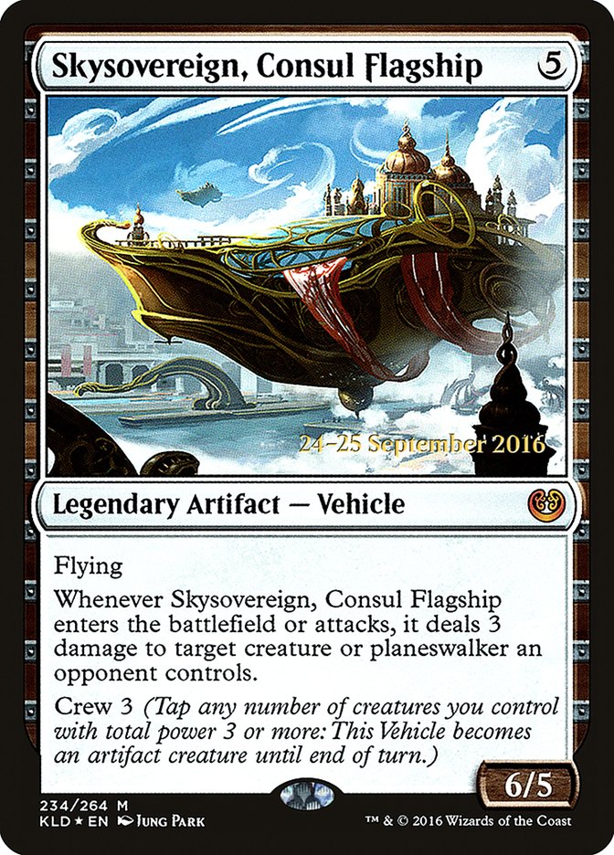 Skysovereign, Consul Flagship [Kaladesh Prerelease Promos] | Pegasus Games WI