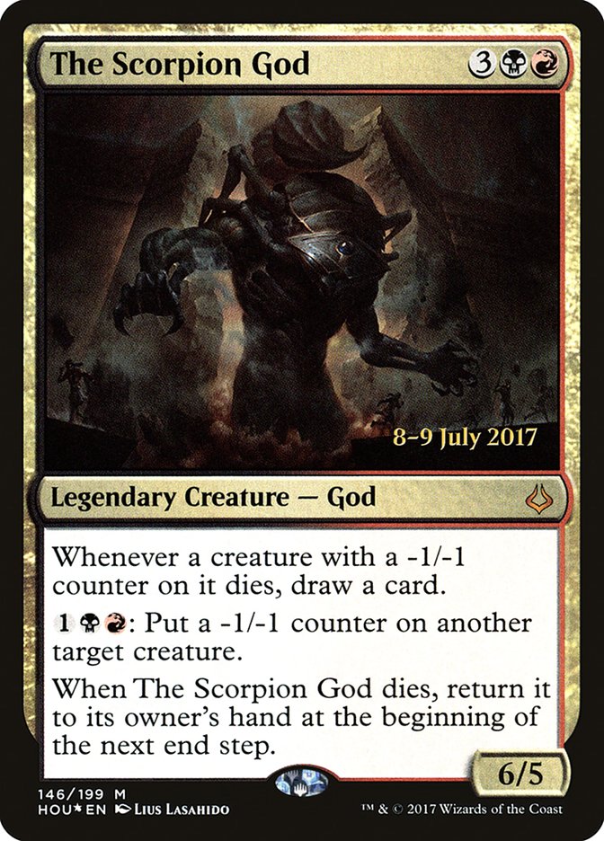 The Scorpion God [Hour of Devastation Prerelease Promos] | Pegasus Games WI