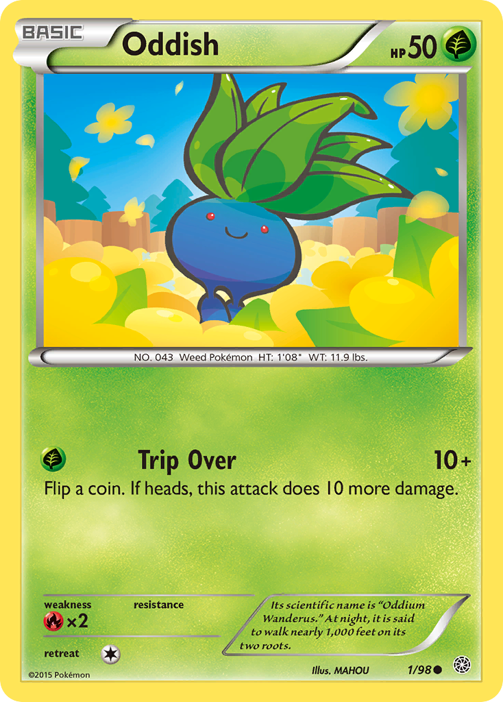 Oddish (1/98) [XY: Ancient Origins] | Pegasus Games WI