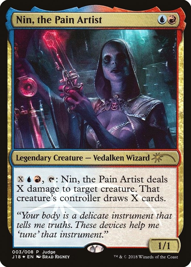 Nin, the Pain Artist [Judge Gift Cards 2018] | Pegasus Games WI