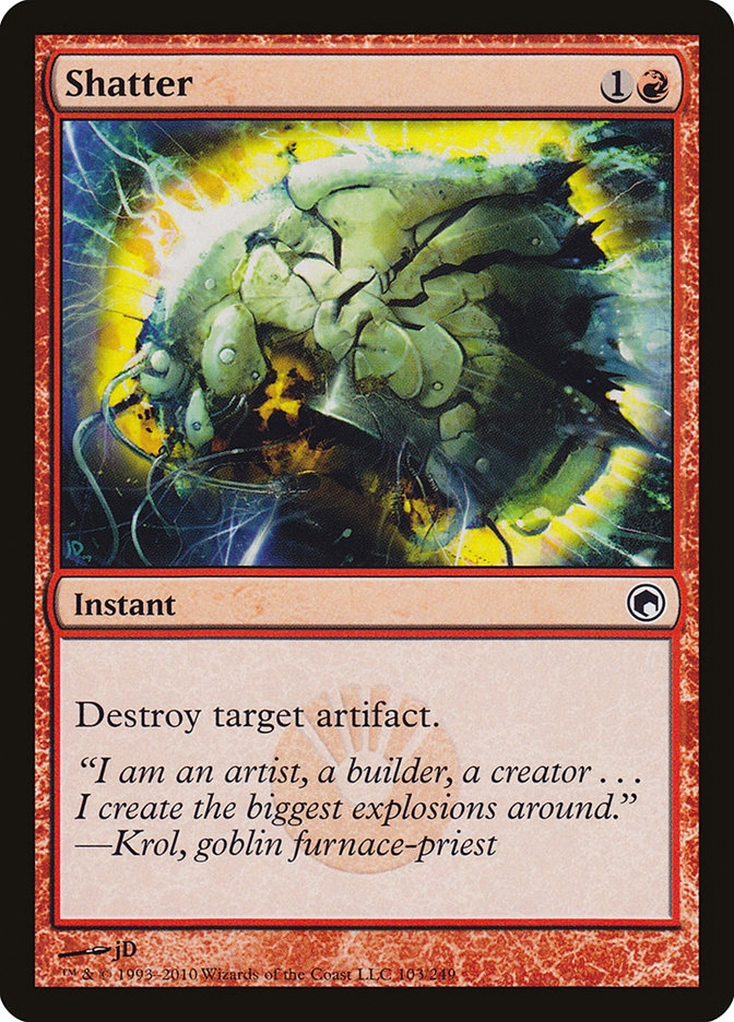 Shatter [Scars of Mirrodin] | Pegasus Games WI