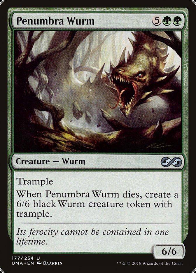 Penumbra Wurm [Ultimate Masters] | Pegasus Games WI