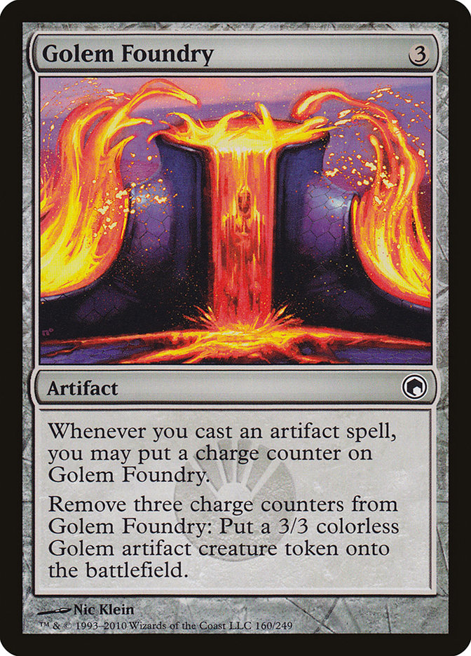 Golem Foundry [Scars of Mirrodin] | Pegasus Games WI