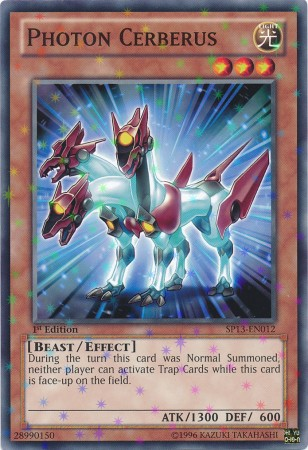 Photon Cerberus [SP13-EN012] Starfoil Rare | Pegasus Games WI