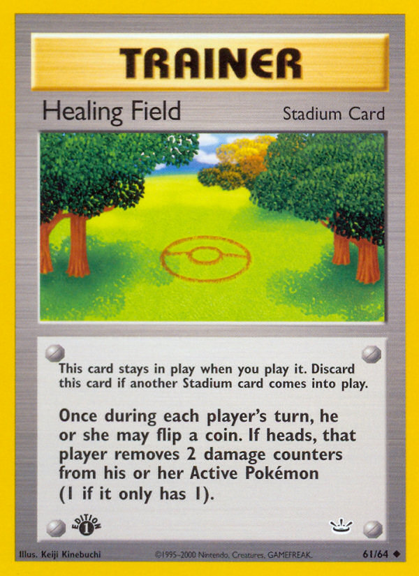 Healing Field (61/64) [Neo Revelation 1st Edition] | Pegasus Games WI